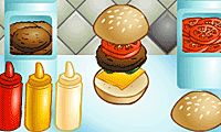 Jeu Cuisine un hamburger