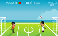 Jeu Euro foot coup de tete