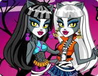 Jeu Les jumelles de Monster High