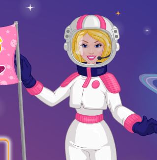 Jeu Barbie dans l espace