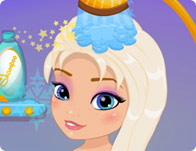 Jeu Au bain pour elsa 