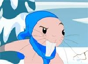 Jeu Noel Plance a neige