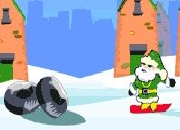 Jeu Pere Noel Planche Neige