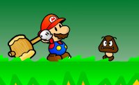 Jeu Le monde de mario en papier
