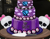 Jeu Decoration de gateau Monster High