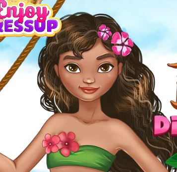 Jeu Aventure avec princesse Moana