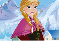 Jeu Princesse Anna glacee