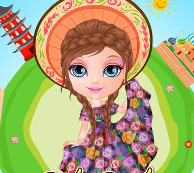 Jeu Costume du monde pour bebe