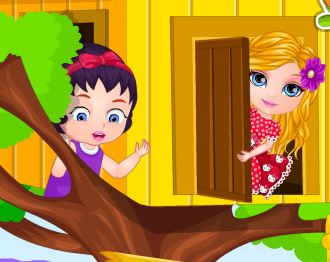 Jeu Bebe barbie et la cabane dans l arbre