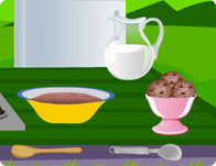 Jeu Creme glace au chocolat