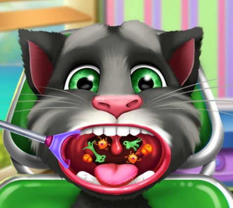 Jeu Tom au docteur bucale
