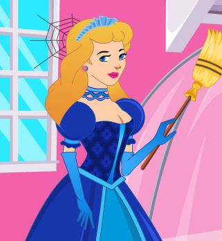 Jeu Grand nettoyage avec Cendrillon
