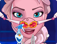 Jeu Probleme de nez pour Elsa