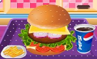 Jeu Cuisine yummy hamburger