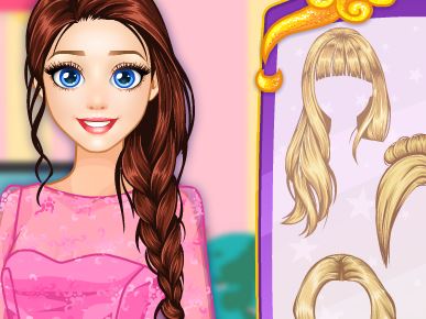 Jeu Rapunzel la diva du college