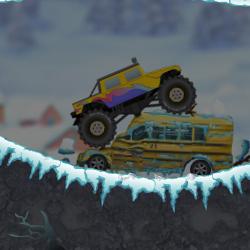 Jeu Trip hivernal en monster truck