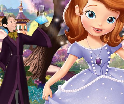 Jeu Princesse Sofia et la potion de l amour