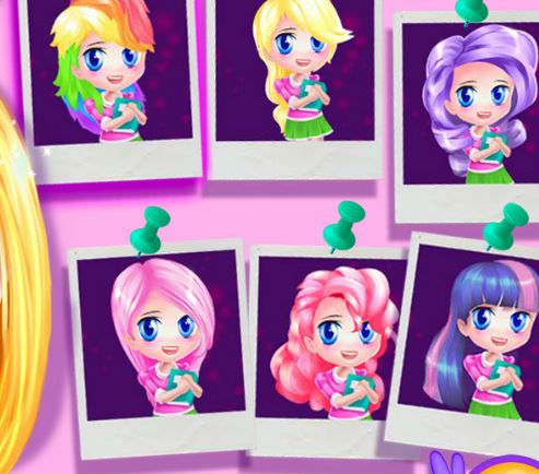 Jeu Style de cheveux pour petit poney