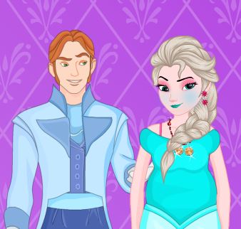 Jeu Elsa enceinte