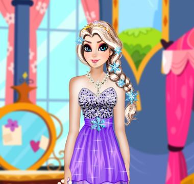 Jeu Elsa robe d eclipse solaire
