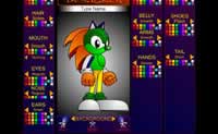 Jeu Createur personnage sonic