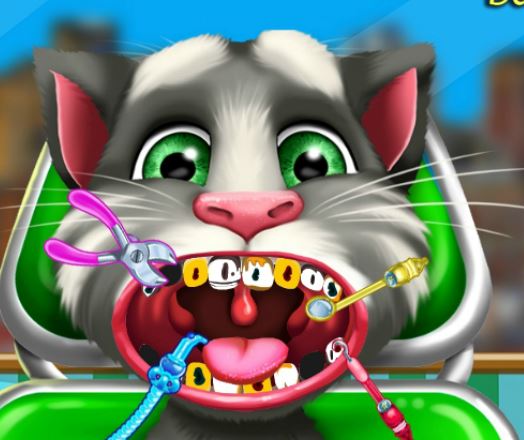 Jeu Tom qui parle au dentiste