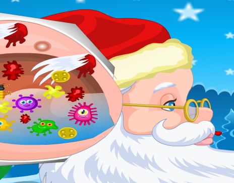 Jeu Chirurgie a l oreille pour le pre Noel