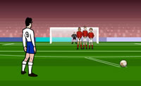 Jeu Coup franc 3d au foot