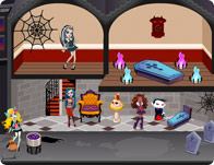 Jeu Maison hantee a monster High