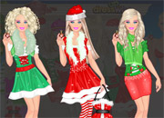 Jeu Habiller Barbie pour noel