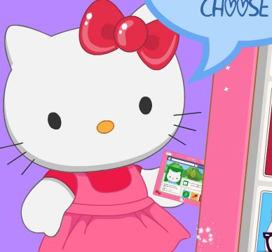 Jeu Le nouveau petit copain d Hello Kitty