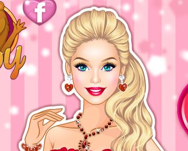 Jeu Barbie a la Saint-Valentin