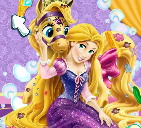 Jeu Le poney de Raiponce