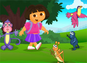 Jeu Trouver les différences avec Dora