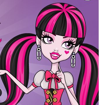 Jeu Coiffure Draculaura Monster High