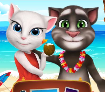 Jeu Tom et Angela netoient