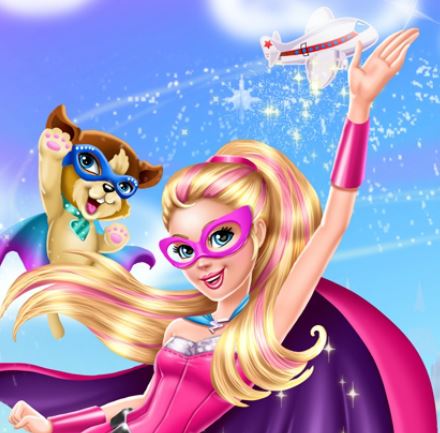 Jeu Super barbie sauve la ville