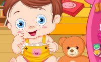 Jeu Bebe et son nounours