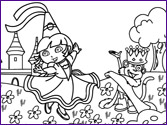 Jeu Colorier le Royaume de Dora