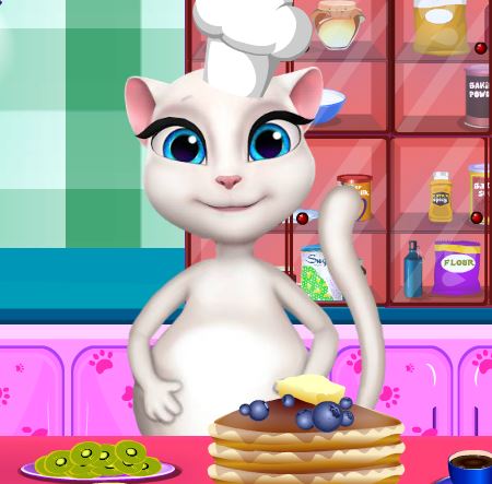 Jeu Angela cuisine des crepes