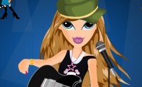 Jeu Bratz yasmine la star du rock