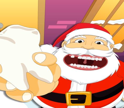 Jeu Soins dentaire pour le pere Noel