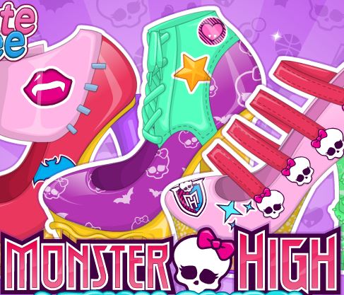 Jeu Chaussures version Monster High