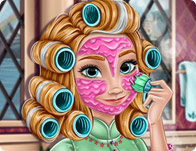 Jeu Anna nettoyage et maquillage