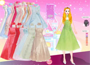Jeu Habiller Barbie en robe