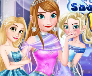 Jeu Defile la reine des neiges