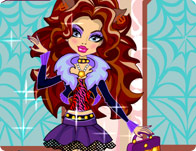 Jeu Draculaura a la mode