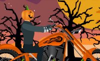 Jeu Moto halloween