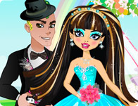 Jeu Un mariage a Monster High
