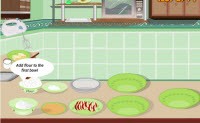 Jeu Gateau pommes cafe
